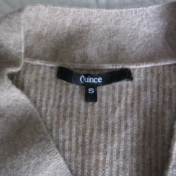 Quince baby alpaca wool cardigan - Picture 4 of 5